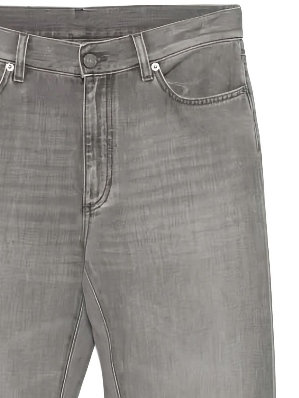 leather patch jeans<BR/><BR/> UGIH3A2 508004 ZEGNA 