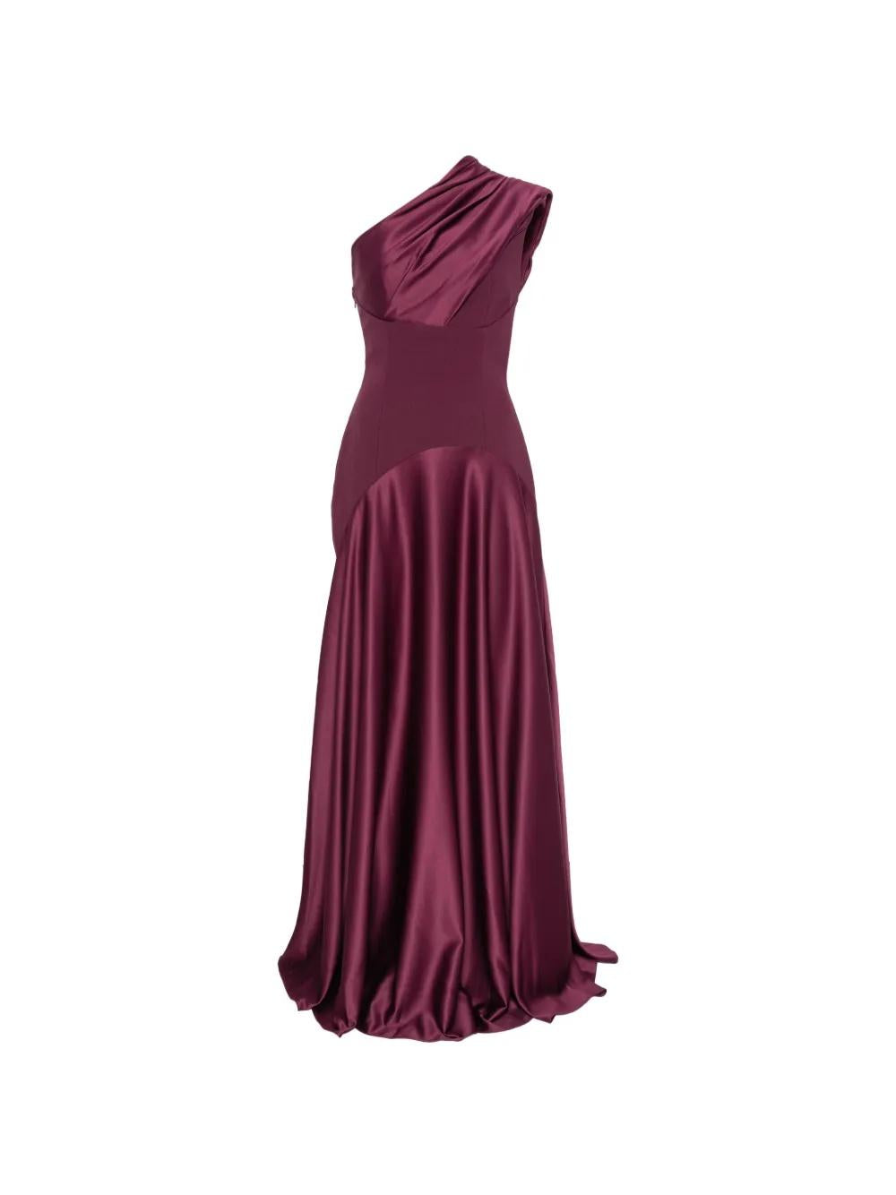 Gabriela Maxi Dress OS48013 GRAPE SOLACE LONDON 