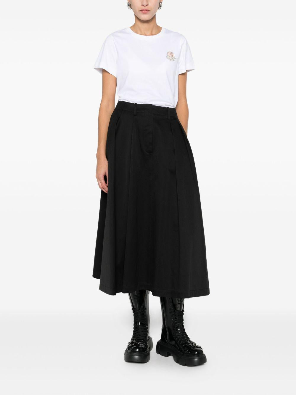 logo-detail crew-neck T-shirt K20938C00023 89AJS00A MONCLER 