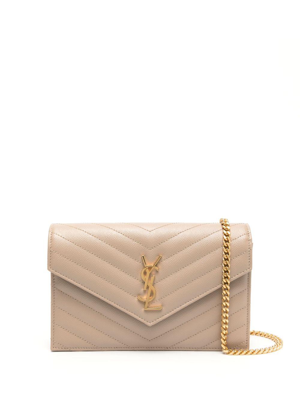 small Cassandre Envelope leather clutch bag 742920 BOW012721 SAINT LAURENT 