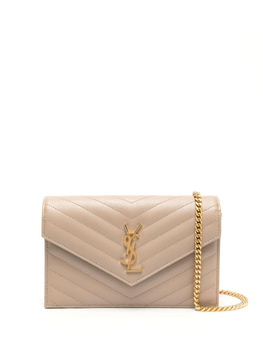 small Cassandre Envelope leather clutch bag 742920 BOW012721 SAINT LAURENT 