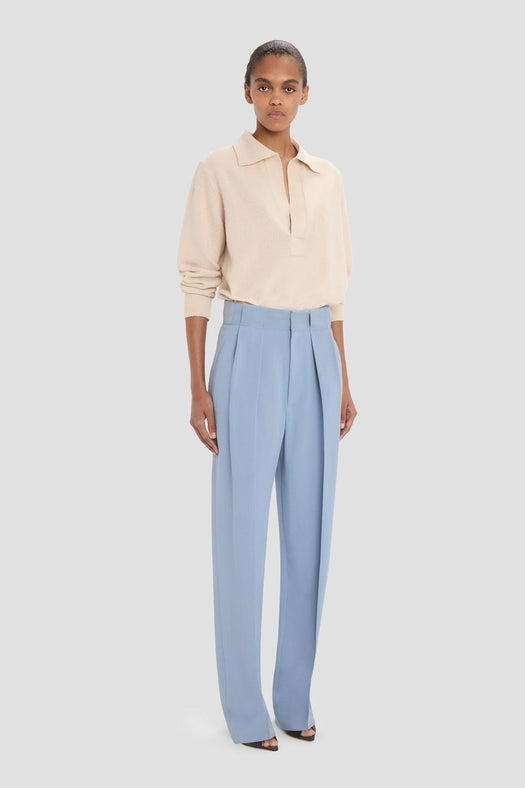Fluid tailored trouser 1326WTR007361A 9908 VICTORIA BECKHAM 