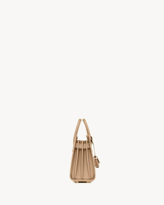 SAC DE JOUR IN SMOOTH LEATHER  NANO 392035 02G9W9295 SAINT LAURENT 