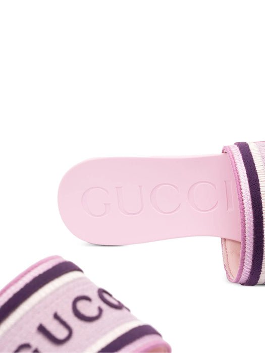 logo strap slippers 854805 FAFSL5855 GUCCI 
