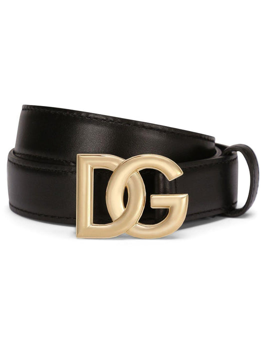 DG-logo leather belt BE1447 AW57680999 DOLCE & GABBANA 