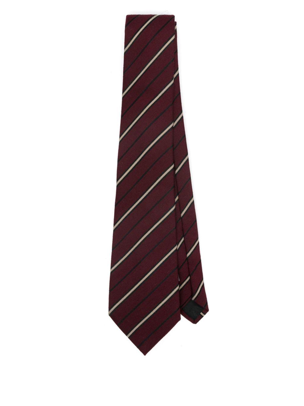 striped tie<BR/><BR/><BR/> 824100 3YR966488 SAINT LAURENT 