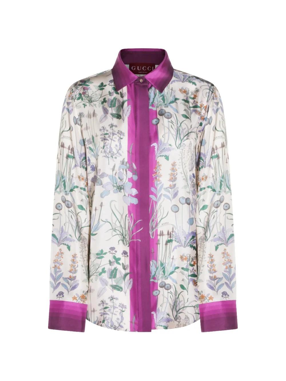 floral stripe top 856092 ZAUK79224 GUCCI 