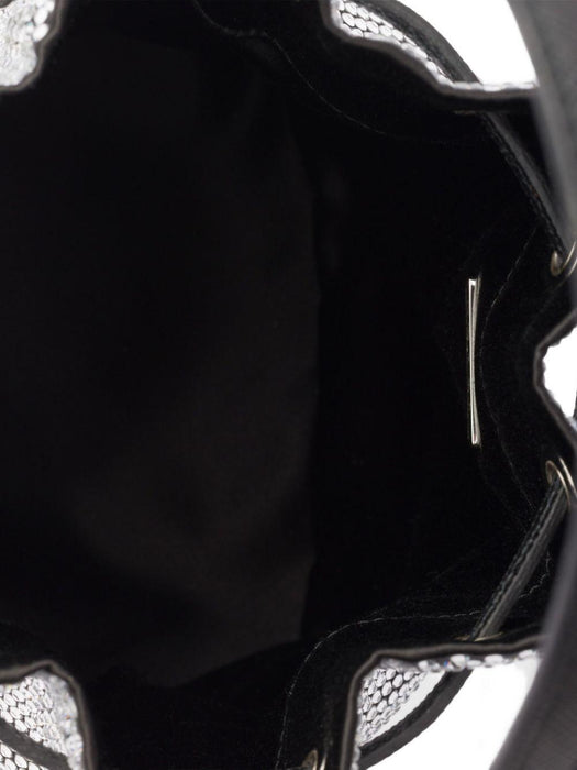 crystal-embellished bucket bag 1BE067 V OOD 2HNJF0T7O PRADA 