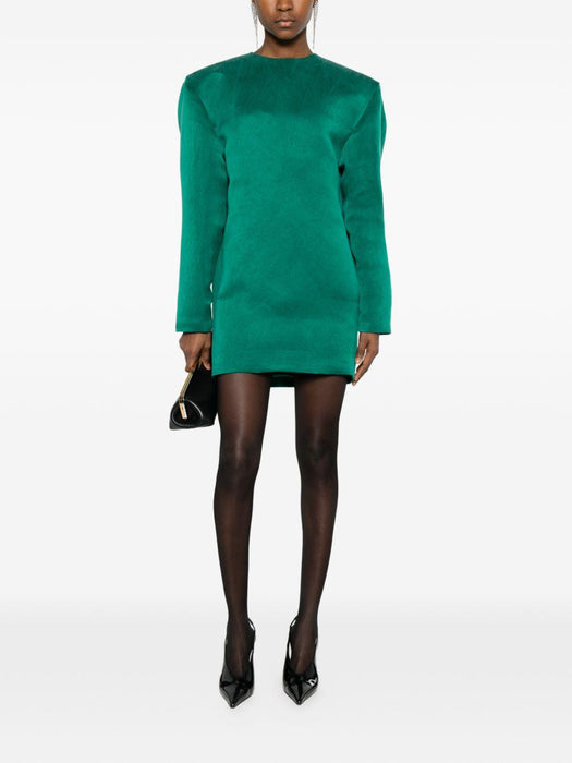 long-sleeve mini dress<BR/><BR/><BR/><BR/> 848977 Y5J303129 SAINT LAURENT 