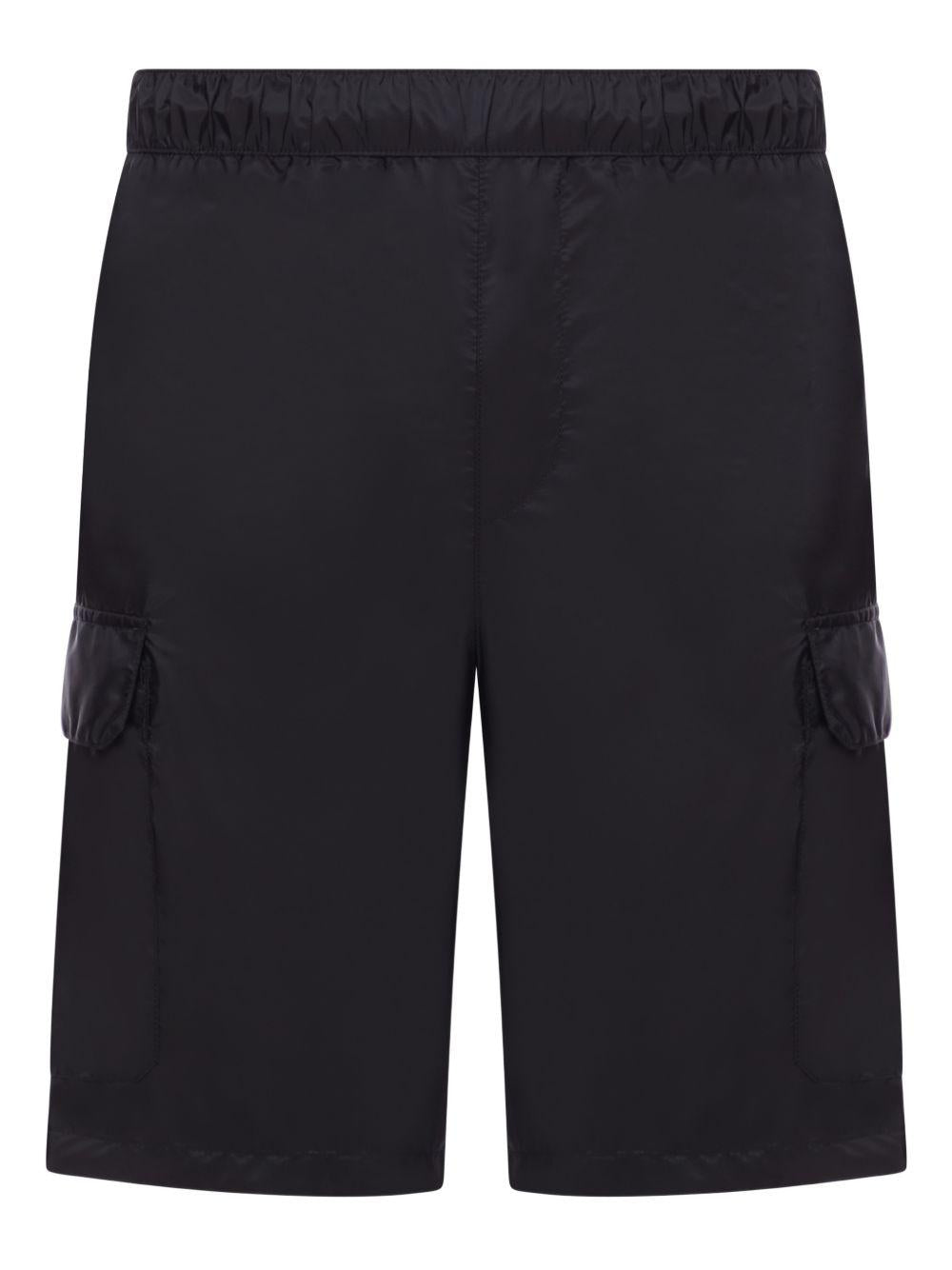 elasticated-waist swim shorts UB380 S OOO 1WQ9F0002 PRADA 