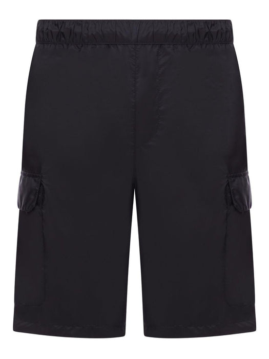elasticated-waist swim shorts UB380 S OOO 1WQ9F0002 PRADA 