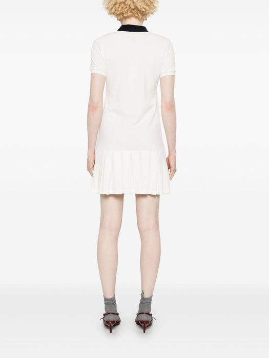 logo-embroidered mini dress MJA893 S OOO 14RWF0009 MIU MIU 