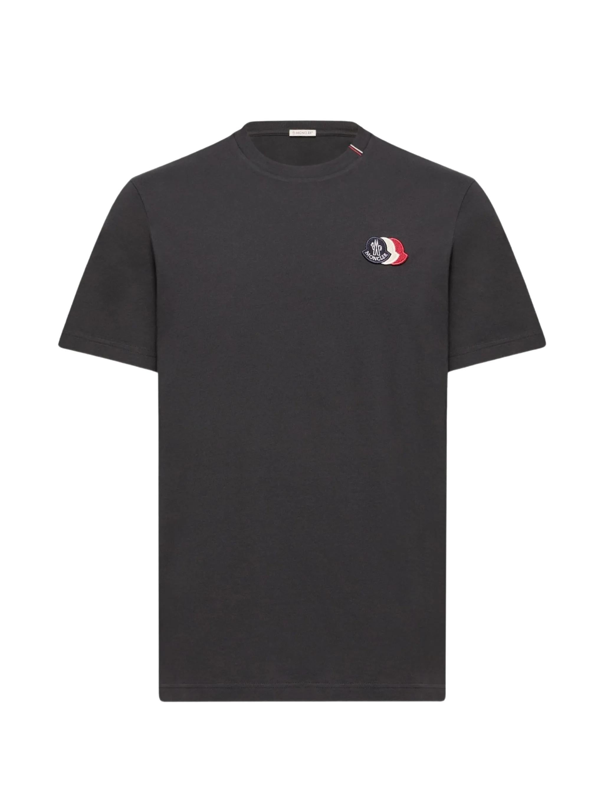 Logo-patch T-shirt L1-091-8C000-74-89B8Q 778 MONCLER 