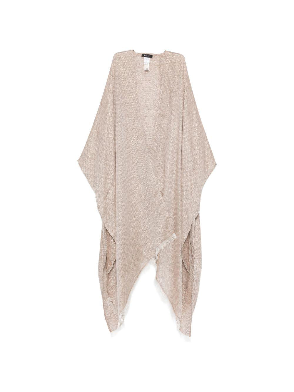 frayed poncho SAD276A948M046 1268 FABIANA FILIPPI 