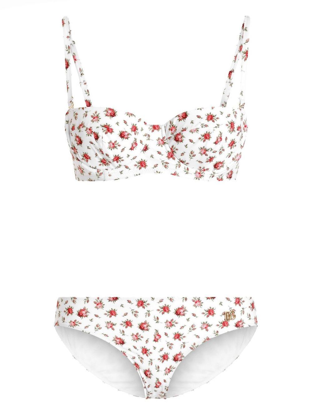 floral-print bikini O8A17J ON0D1HA5XJ DOLCE & GABBANA 