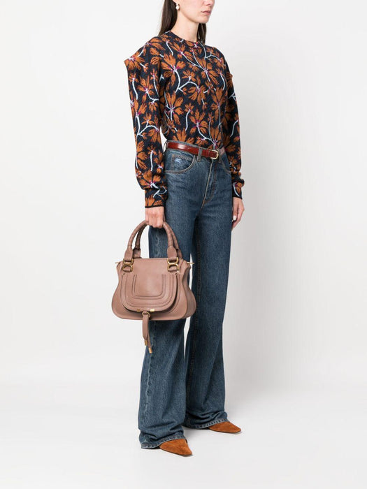 small Marcie logo-debossed tote bag C22AS628I31 527 CHLOÉ 