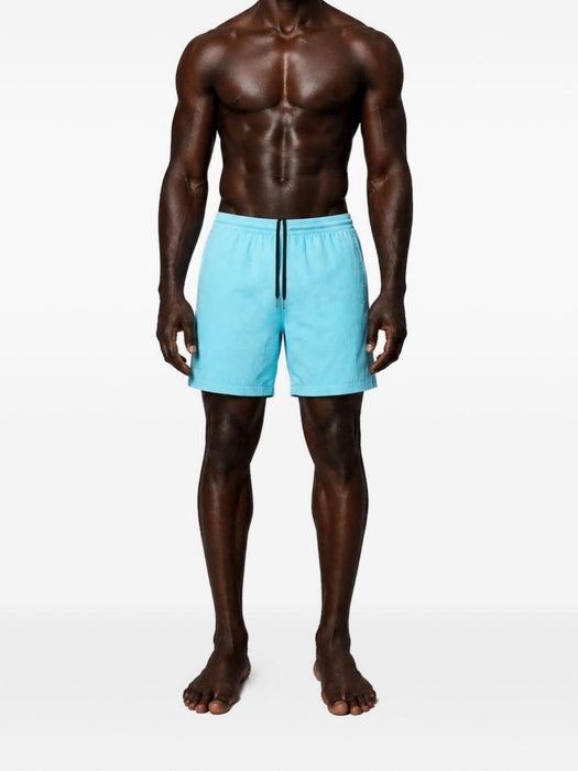 AquaSilk Blue Classic Swim Short NEAT BLUE TRUE TRIBE 