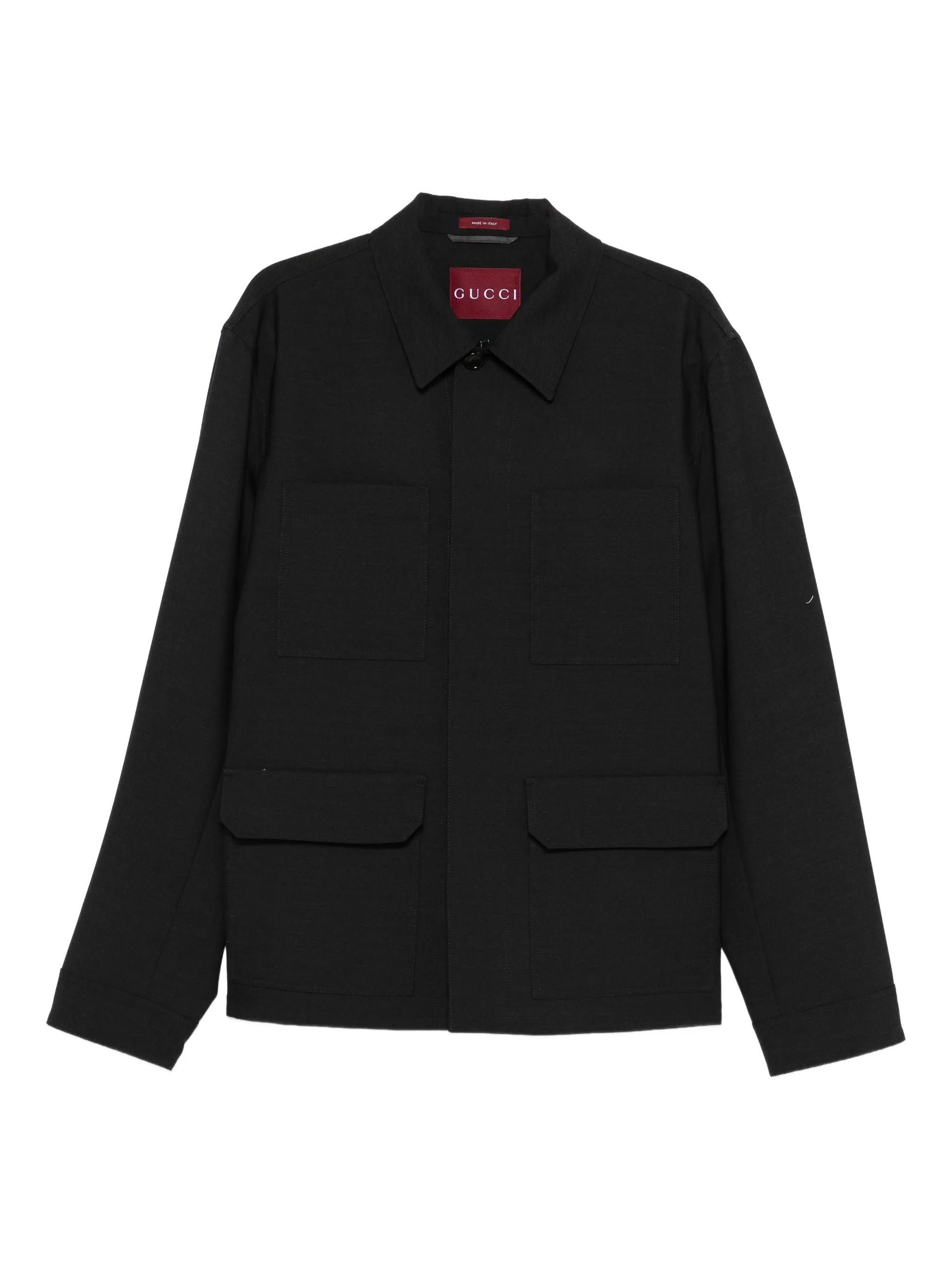 wool shirt jacket 853006 ZAS681076 GUCCI 