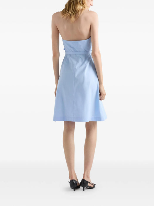 Embroidered poplin Shirt Dress P3S56R S OOO 1XV2F0012 PRADA 
