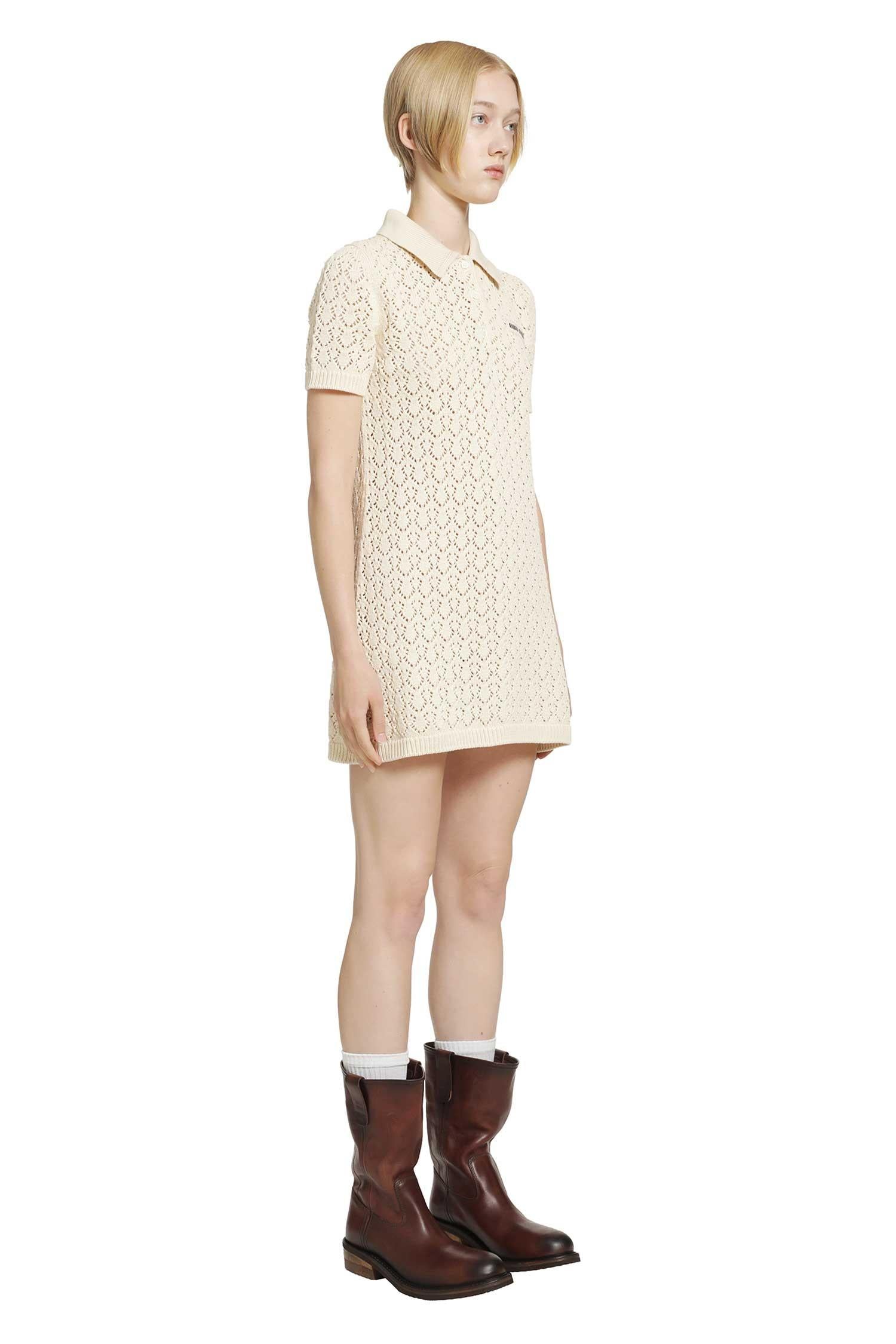 Polo mini dress MMA939 S OOO 191AF0304 MIU MIU 