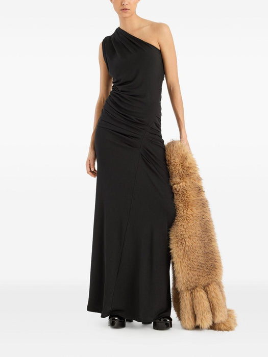 draped one-shoulder maxi dress<BR/><BR/><BR/><BR/><BR/> 114719100 100 ROTATE 