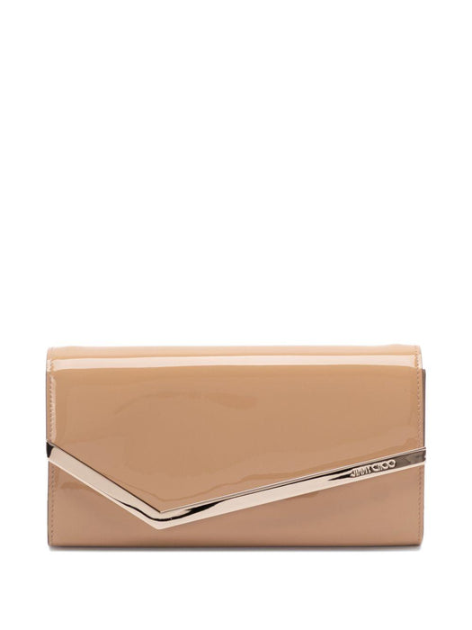 Emmie clutch bag EMMIE PAT CHAI/LIGHT GOLD JIMMY CHOO 