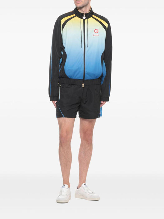 Gradient Windbreaker Jacket M-AW25-JK-450-01 BLACK GRADIENT CASABLANCA 