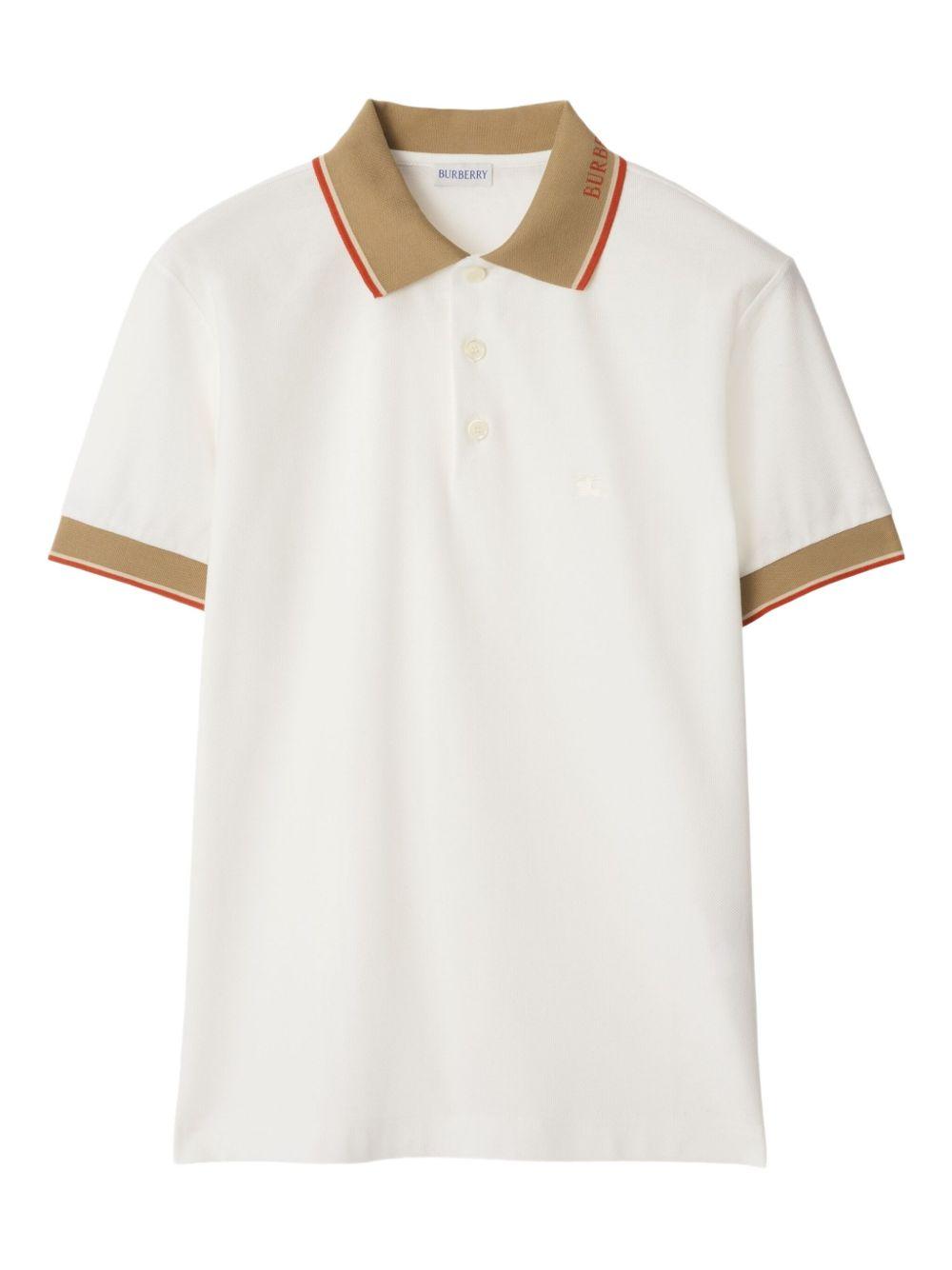 cotton polo shirt 8110096 B7078 BURBERRY 
