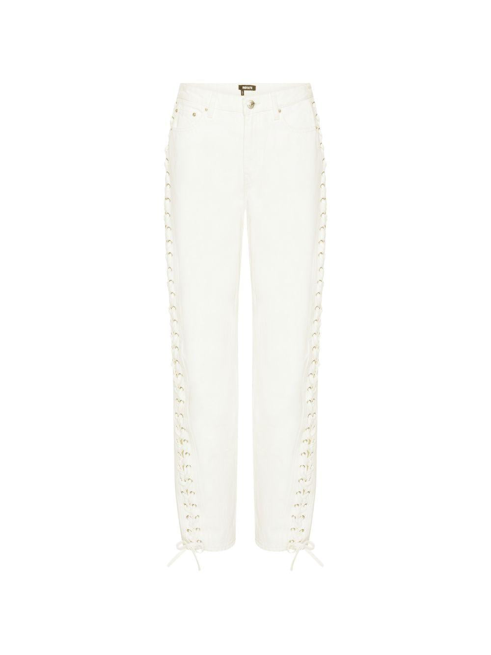 laced jeans 1155352121 2121 ROTATE 