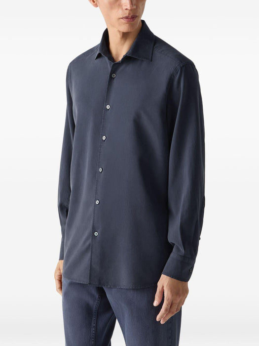 Buttoned silk shirt UHX42A3 SLF5B07 ZEGNA 