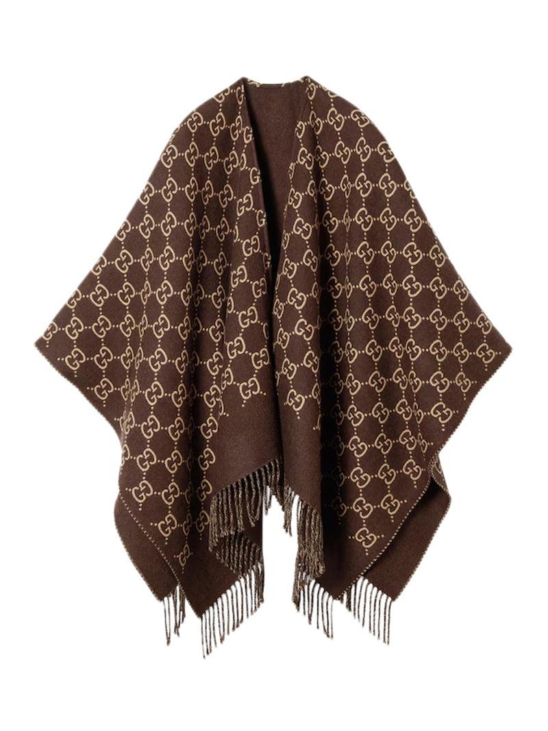 Wool cape 817831 3G200 2579 GUCCI 