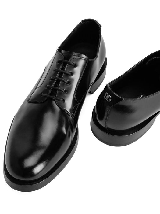 lace-up leather derby shoes A10888 A120380999 DOLCE & GABBANA 