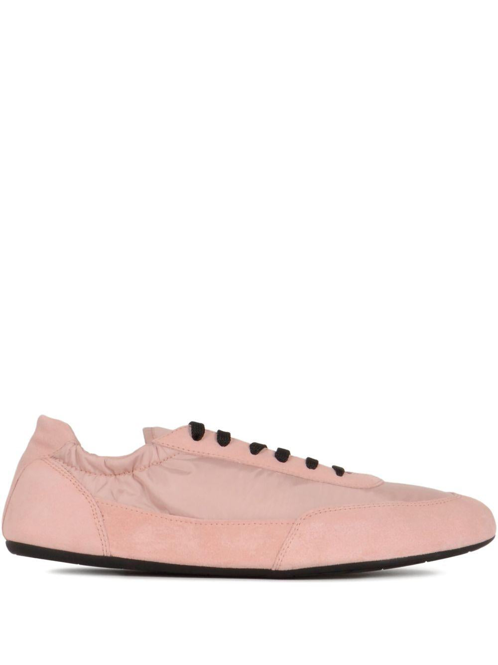 Collapse lace-up suede sneakers 1E959N F 005 D7CF0924 PRADA 