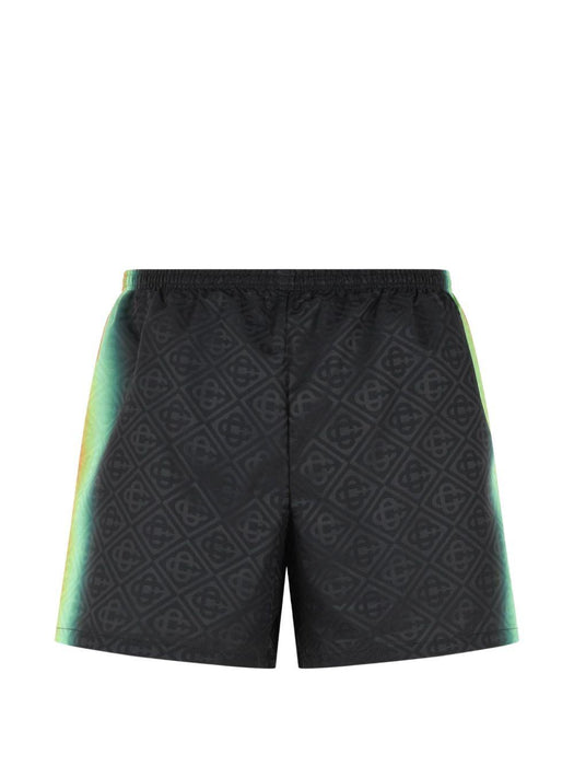 monogram tonal-pattern swimming shorts M-SP26-TR-224-01 MELTING HEATMAP CASABLANCA 