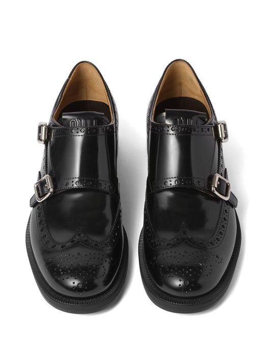 x Church's leather brogue shoes 5E039E F M030 055F0002 MIU MIU 