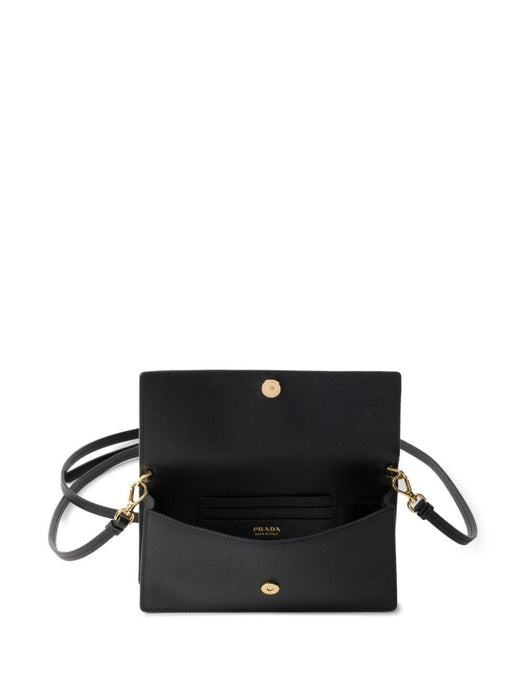 triangle-logo leather mini bag 1NF059 2DB3F0002 PRADA 
