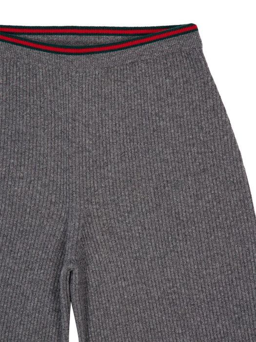 felted knit straight trousers 835985 XKEVL1073 GUCCI 