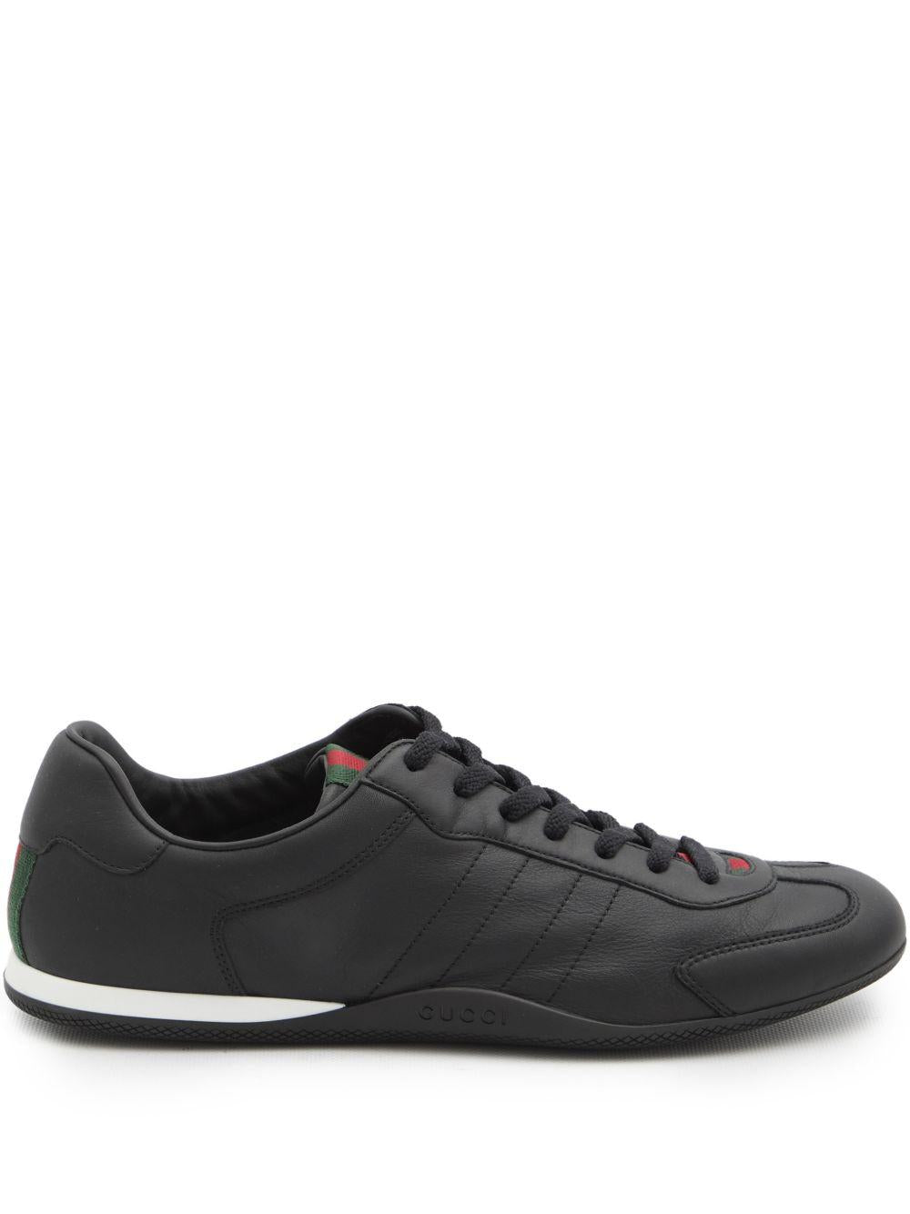 Web-stripe round-toe sneakers 857018 AAFUH1086 GUCCI 