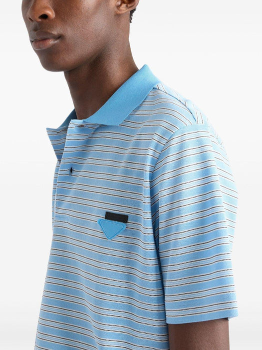 cotton polo shirt UJN765 S WMO 17KSF014E PRADA 