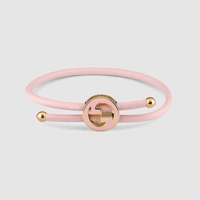 Bracelet with enamel Round Interlocking G 837355 IAAF18520 GUCCI 