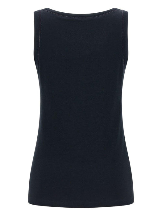 jewel-detail round-neck top JED266F602L896 5146 FABIANA FILIPPI 