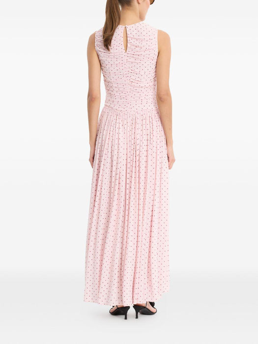 Rouched midi dress 1162443110  ROTATE 