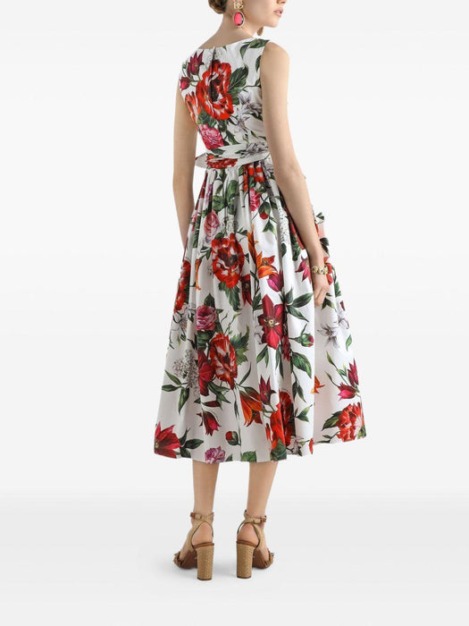floral-print midi dress F6TZTT HS5TQHA5PB DOLCE & GABBANA 