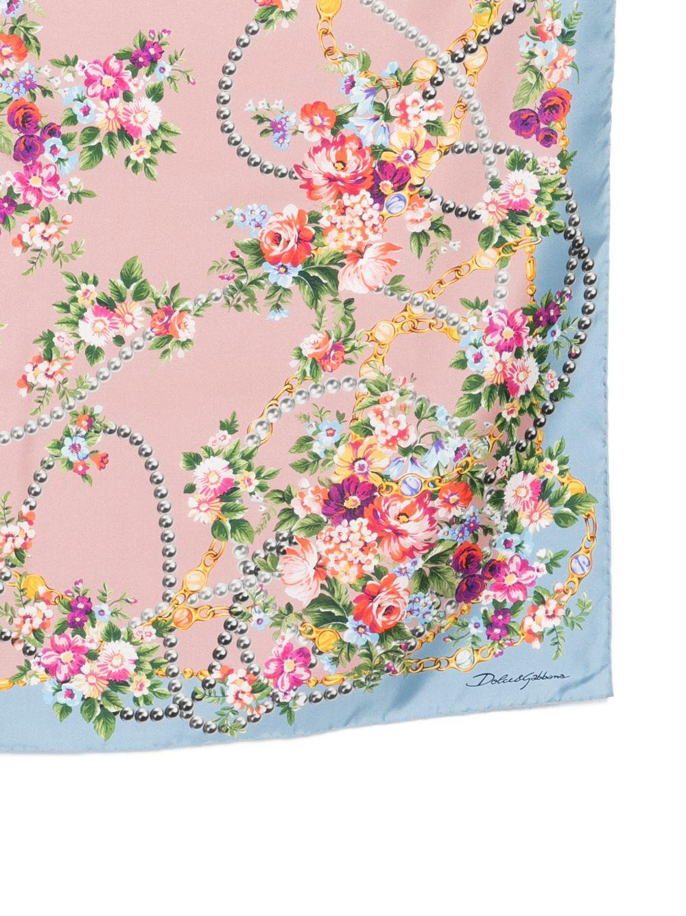 floral scarf FN090R GDDLHHF5XK DOLCE & GABBANA 