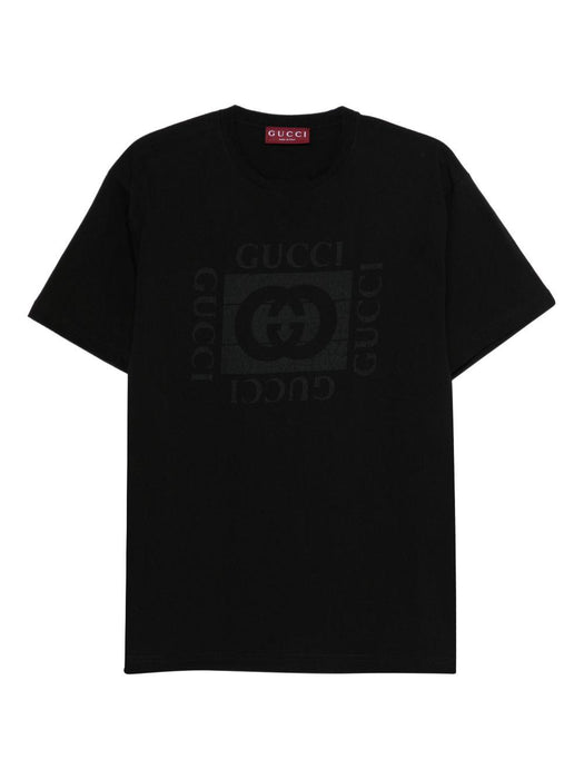 logo-print T-shirt 855021 XJHOD1152 GUCCI 