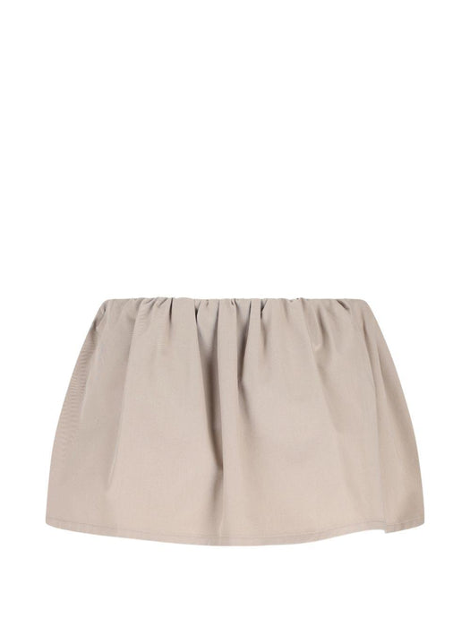 drawstring panel skirt MG2638 S OOO 19CTF0D3K MIU MIU 