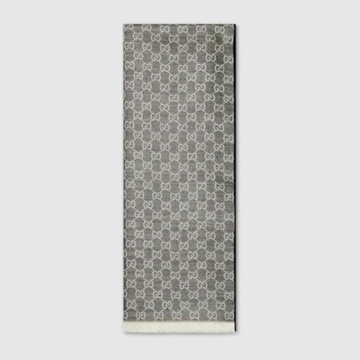 GG wool silk jacquard stole 870543 4GAK31360 GUCCI 