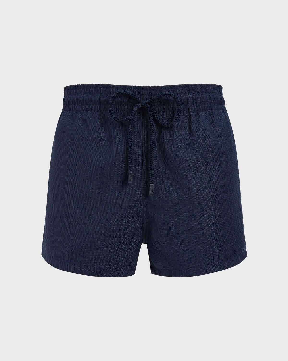Men Short Ultrafine Merino Wool Swimwear Micro Carreaux 26163812 390V VILEBREQUIN 
