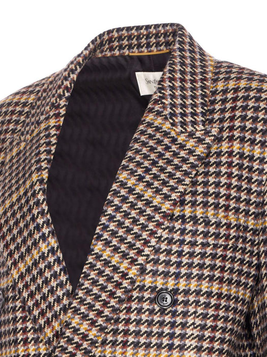 check double-breasted blazer<BR/><BR/><BR/><BR/><BR/><BR/><BR/><BR/><BR/> 837047 Y3J601016 SAINT LAURENT 