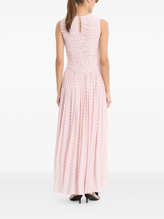 Rouched midi dress 1162443110  ROTATE 